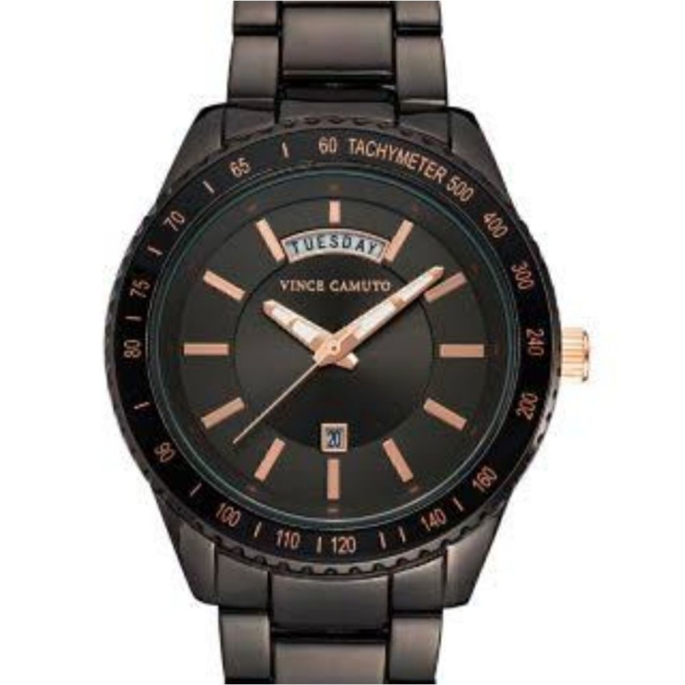NEW Men's Vince camuto gunmetal watch